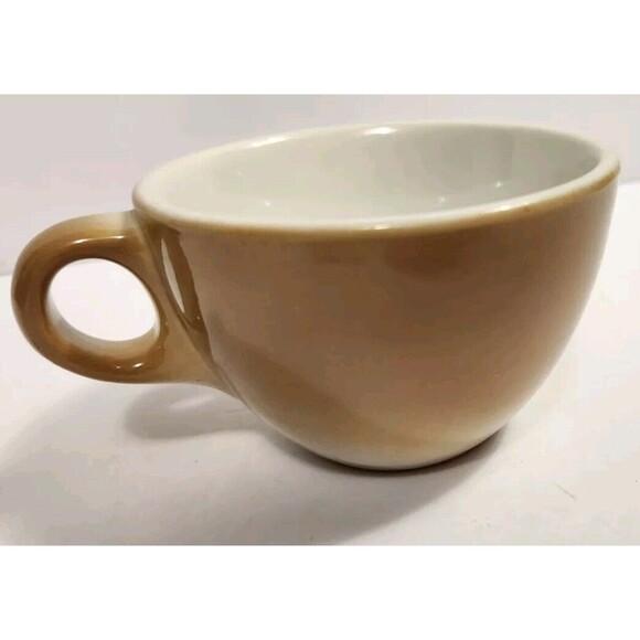 Vintage Jackson Custom China Mug Brown Fade Into White 16 - Picture 3 of 6